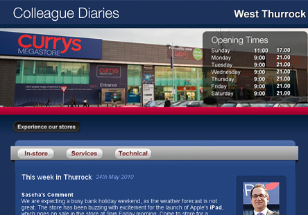 Louis Lantos - Currys Colleague Diaries